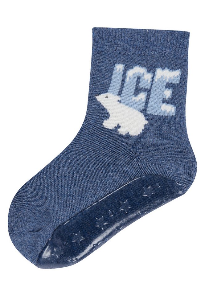 Sterntaler® ABS-Socken Sterntaler® Fliesen Flitzer SOFT Eisbär von Sterntaler®