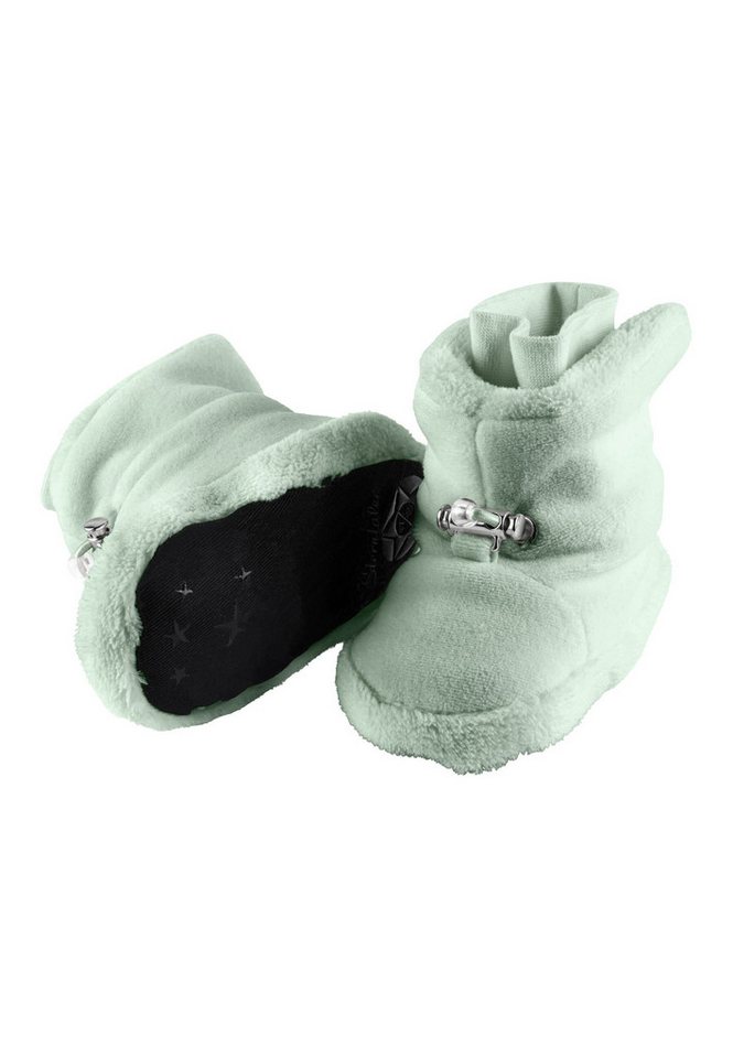 Sterntaler® Babystiefel (1-tlg) Microfleece Baby-Stiefel, Teddy-Futter, Kordelstopper, rutschfest von Sterntaler®