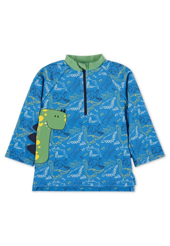 Sterntaler® Schwimmanzug Langarm-Schwimmshirt Dino (1-St) Schwimmanzug mit Reißverschluss und Stehkragen, Baby Badeanzug von Sterntaler®