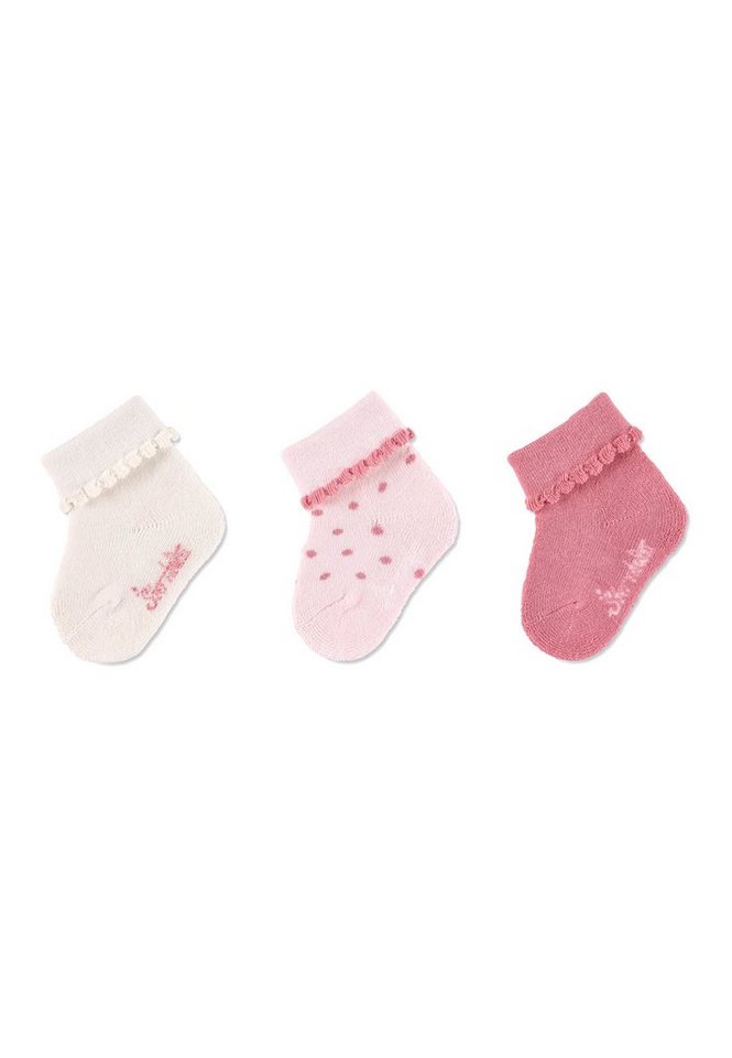 Sterntaler® Basicsocken GOTS Baby-Socken Punkte, 3er-Pack von Sterntaler®