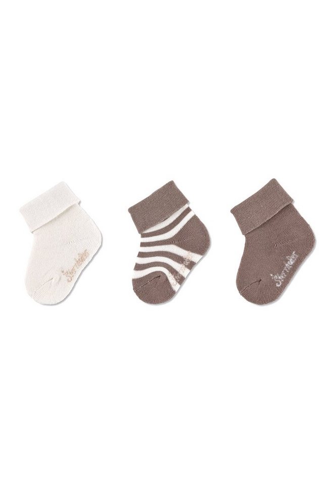 Sterntaler® Basicsocken GOTS Baby-Socken Ringel, 3er-Pack von Sterntaler®