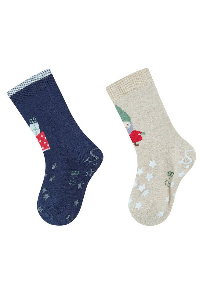 Sterntaler® Basicsocken Sterntaler® ABS Krabbelsocken 2er-Pack Wichtel (2-Paar, 2er-Pack) von Sterntaler®