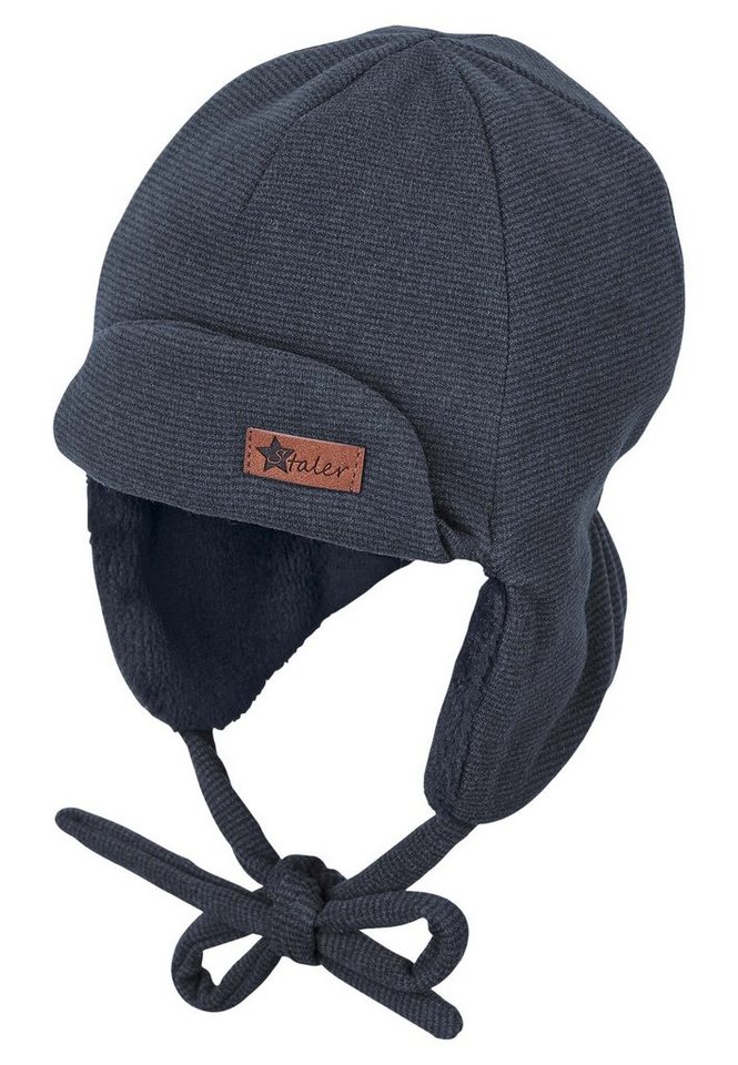 Sterntaler® Beanie Fliegermütze Streifen (1-St) von Sterntaler®