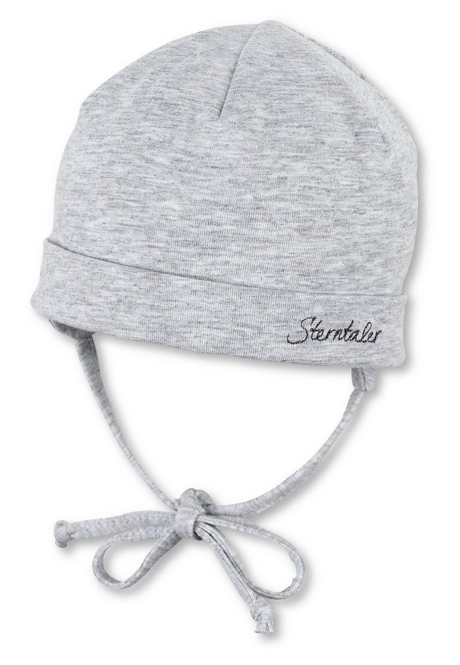 Sterntaler® Beanie OCS Beanie (1-St., Kinder Mütze tragbar mit und ohne Umschlag) Babymütze aus Singlejersey Beaniemütze unifarben von Sterntaler®