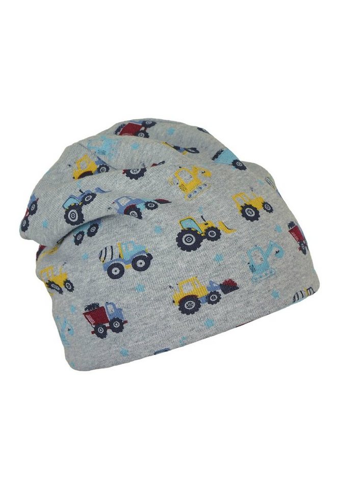 Sterntaler® Beanie Beanie (1-St., Übergangsmütze Baby ideal für jede Jahreszeit) Kinder Mütze aus Baumwollmischgewebe mit Motiven von Sterntaler®