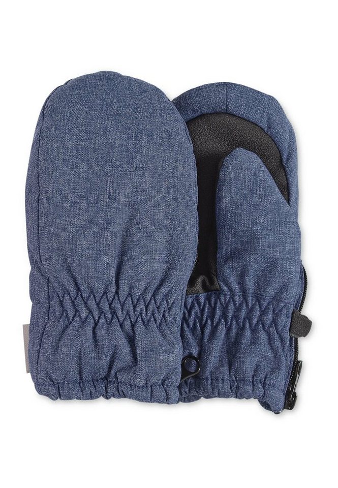 Sterntaler® Fäustlinge Fäustel (1-St) Fausthausschuhe Kinder - Fausthandschuhe Baby - Fäustlinge Baby uni - Wasserdichte aus Funktionsmaterial in Melange mit Reißverschluss und Thinsulate-Inlet - Handschuhe mit wärmendem Futter von Sterntaler®