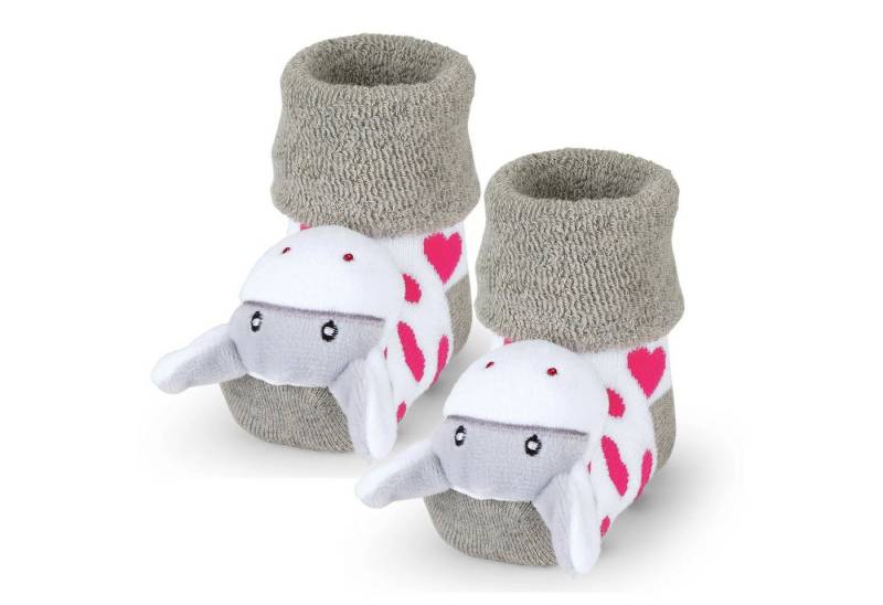 Sterntaler® Lustige Rasselsöckchen 4-6 Monate Krabbelschuh von Sterntaler®