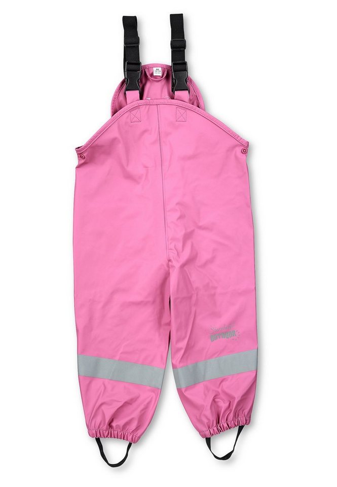 Sterntaler® Regenhose Sterntaler® Regenträgerhose ungefüttert uni (1-tlg., Regenträgerhose mit Druckknöpfen, Regenhose mit süßen Motiven) Kinder Hosenträger mit Reflektoren, Matschhosenträger verstellbar von Sterntaler®