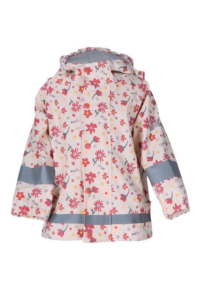 Sterntaler® Regenjacke Regenjacke Blumen (1-St., Kinder Regen- und Matschjacke mit süßen Motiven) Regenjacke Kinder mit Kapuze, Funktionsjacke Kinder von Sterntaler®