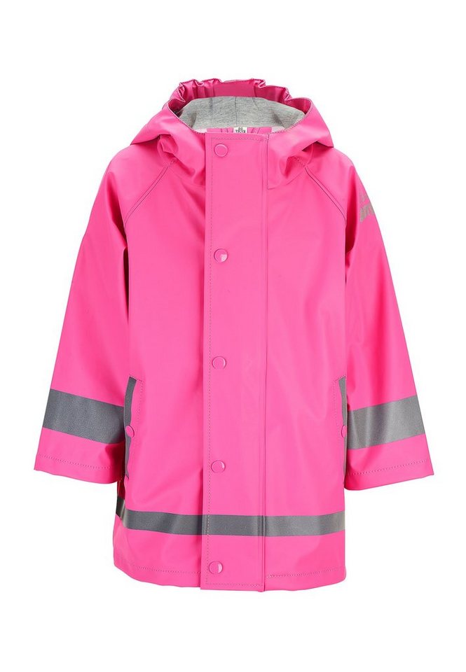 Sterntaler® Regenjacke Sterntaler® Regenjacke ungefüttert uni (1-St) Wasserdichte Regenjacke mit verschweißten Nähten, Reflektoren & Zipper von Sterntaler®
