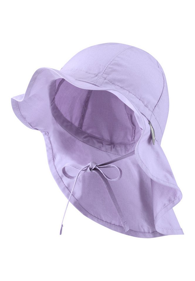 Sterntaler® Schirmmütze Flapper (1-St., Sommerhut aus UV-Popeline idealer Sonnenschutz für den Sommer) Mütze mit Nackenschutz und Größenregulierungsband von Sterntaler®