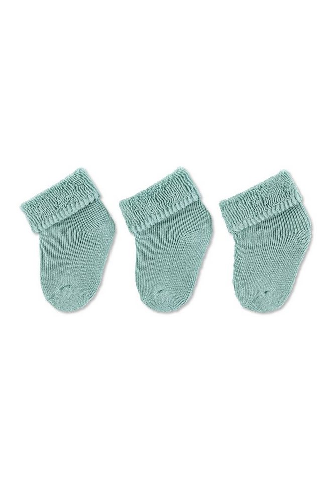 Sterntaler® Feinsöckchen Erstlingssocken 3er-Pack uni (3-Paar, 3er-Pack) waschbar von Sterntaler®