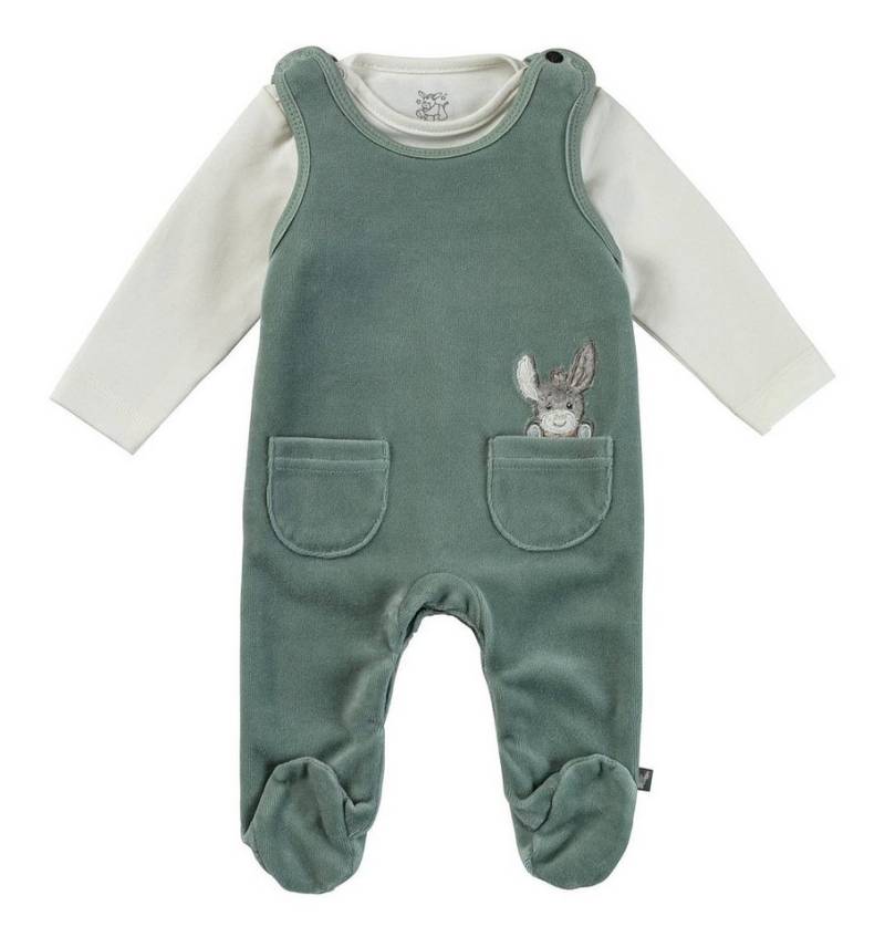 Sterntaler® Strampler Stramplerset Nicki Esel Jadegrün 2-tlg von Sterntaler®