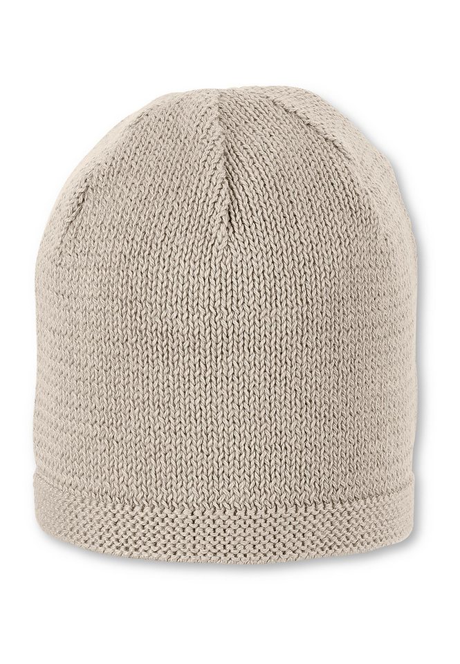 Sterntaler® Strickmütze Sterntaler® OCS Strickmütze Mützen, Strickmütze (1-St) Strick Beanie Kinder aus weicher Baumwolle unifarben von Sterntaler®