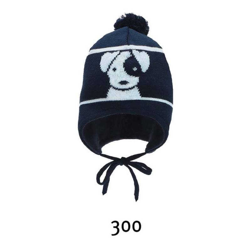 Sterntaler® Strickmütze Sterntaler Bommelmütze Hund von Sterntaler®