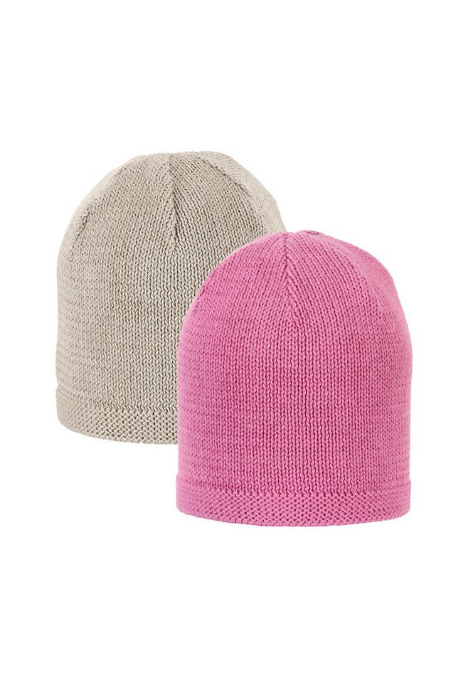 Sterntaler® Strickmütze im Doppelpack aus Bio-Baumwolle (2-St) von Sterntaler®