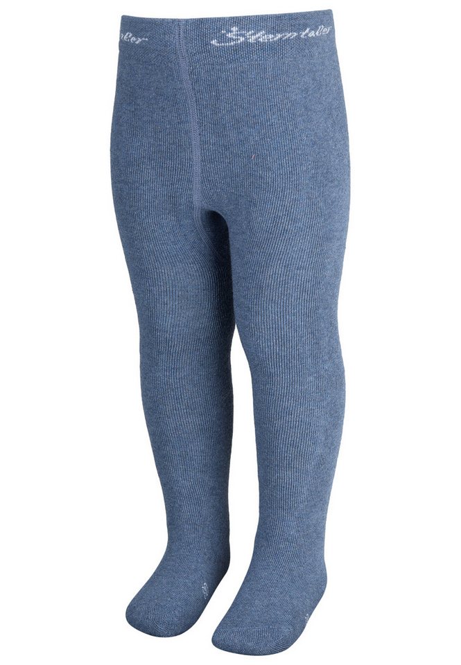 Sterntaler® Strickstrumpfhose uni mit Innenfrottee (1 St. Babystrumpfhose unifarben, Strumpfhose Vollplüsch) Komfortbund von Sterntaler®