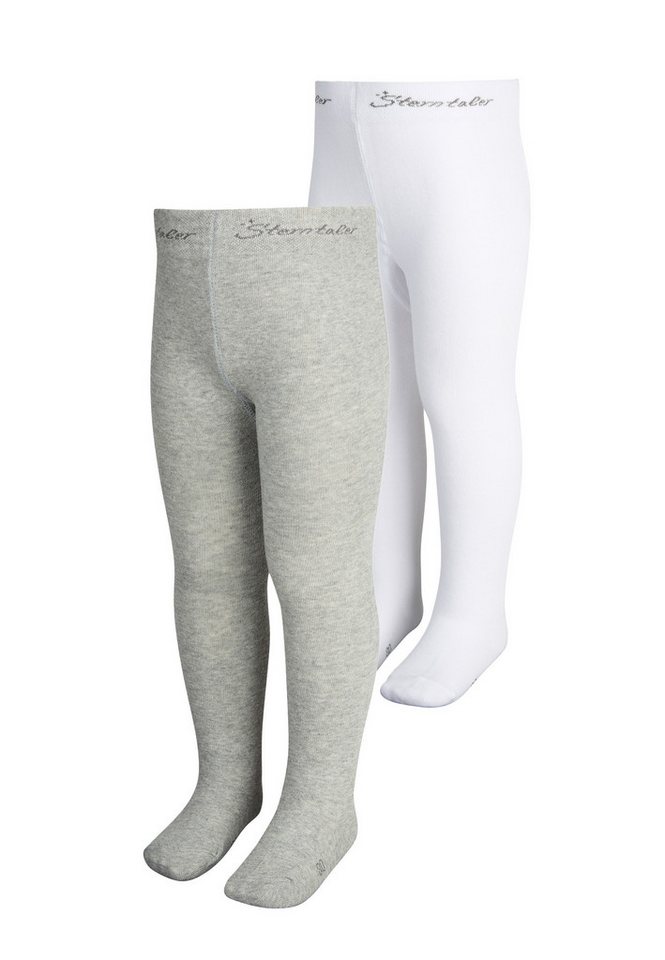 Sterntaler® Strumpfhose Multipack unifarben, mit hohem Baumwollanteil (2 St. 2er-Pack) von Sterntaler®