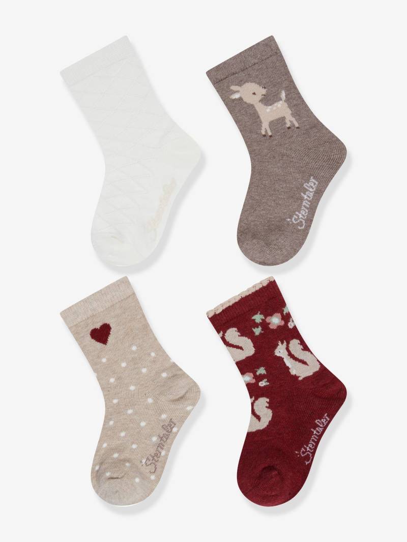 4er-Pack Socken Strukturmuster Mädchen Sterntaler von Sterntaler