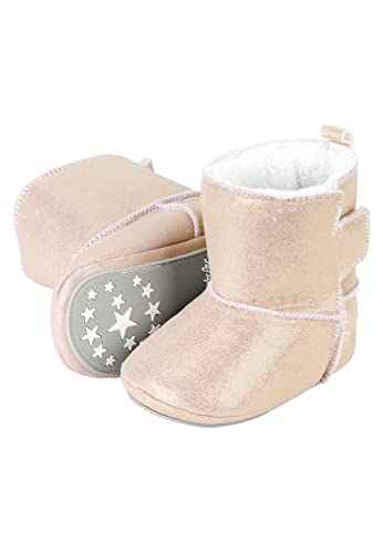 Sterntaler Mädchen Baby Schuhe Babyschuh Glitzer, Rosa, 16 EU von Sterntaler