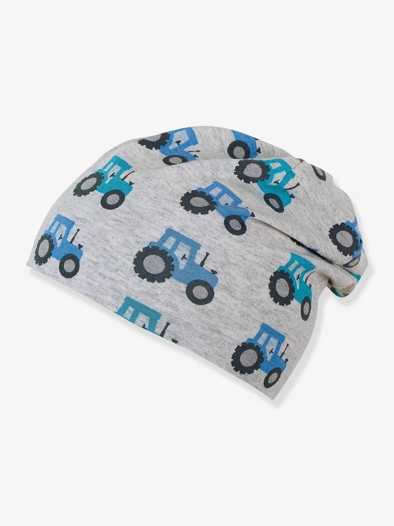 Beanie Melange-Singlejersey mit Traktor-Print Jungen Sterntaler von Sterntaler