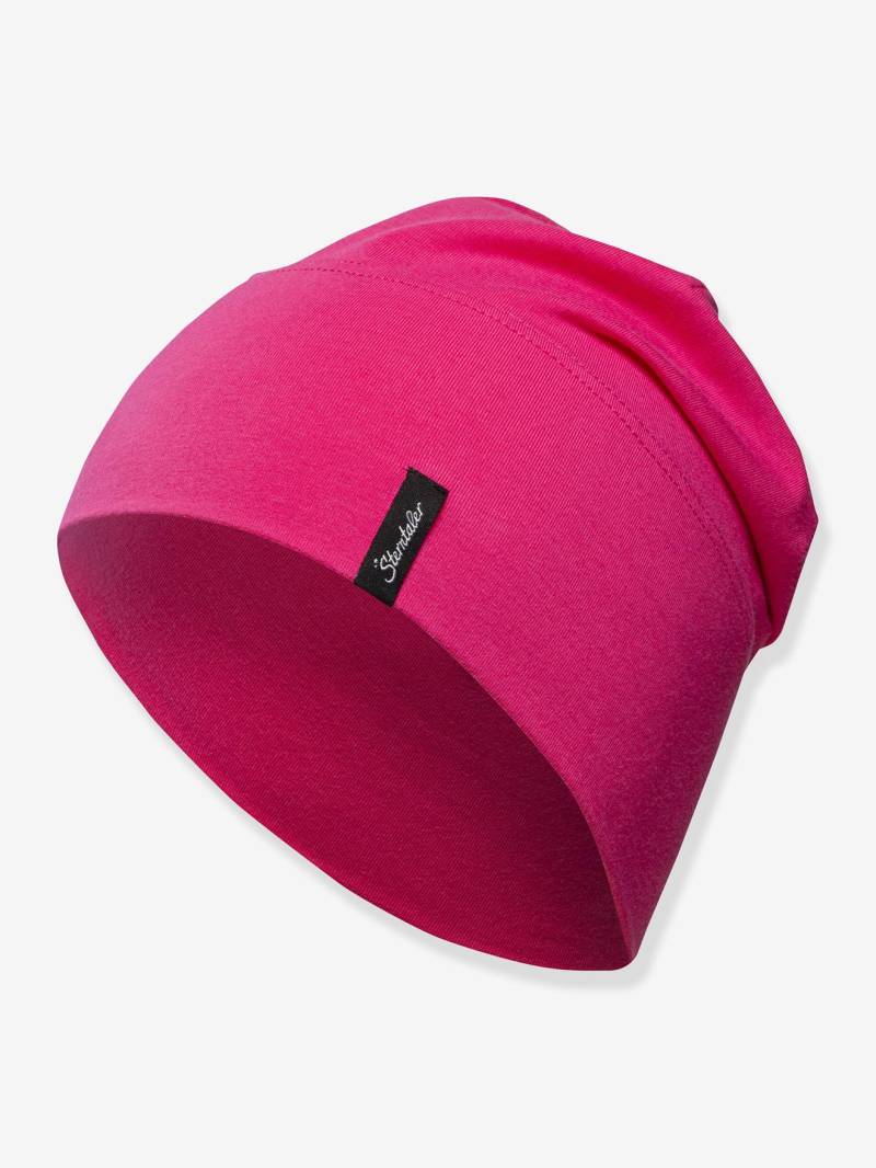 Einfarbige Kinder Beanie Sterntaler aus Bio-Baumwolle von Sterntaler
