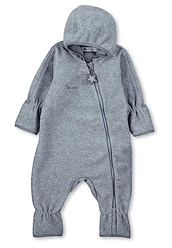 Sterntaler Unisex Baby Overall, Grau (Silber Melange), 68 von Sterntaler