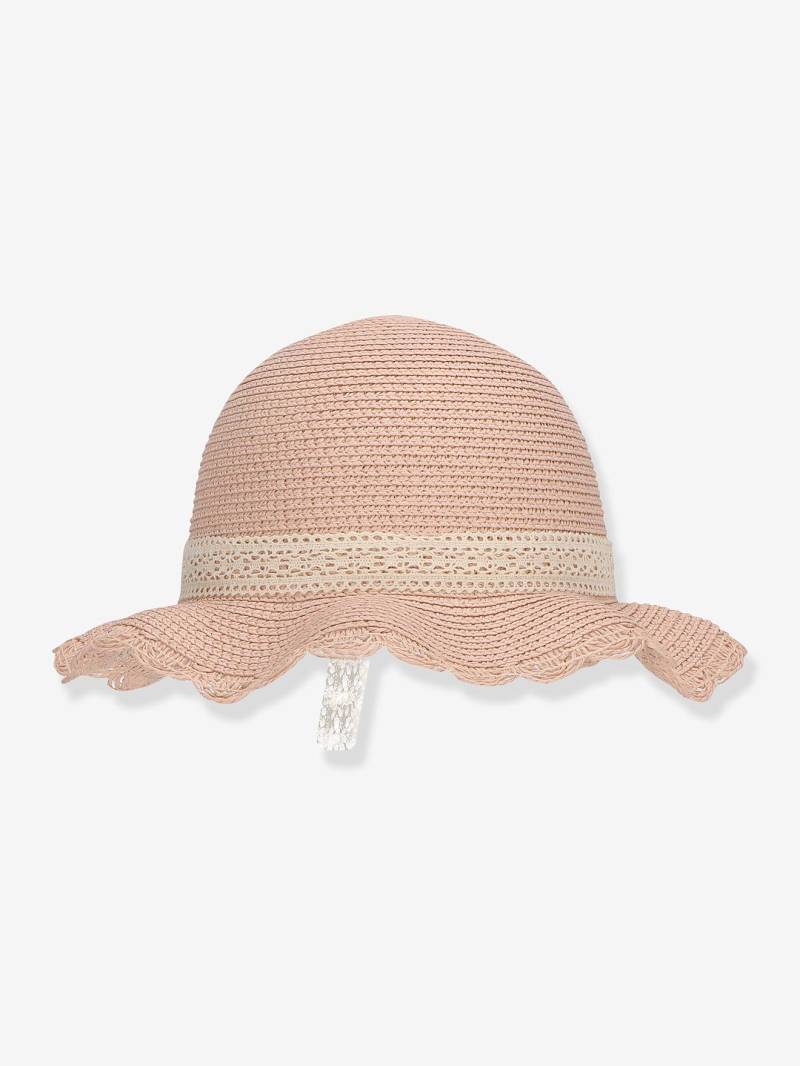 Mädchen Strohhut mit Spitzenband Sterntaler hell von Sterntaler