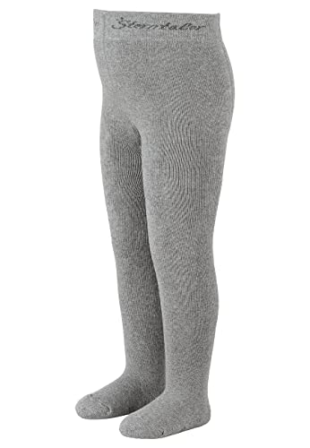 Sterntaler Unisex-Baby Strumpfhose Uni Hosiery, Undurchsichtige, Silber Mel, 50 von Sterntaler