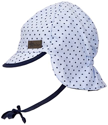 Sterntaler Jungen Schirmmütze Schirmm tze mit Nackenschutz, Himmel, 43 EU Sterntaler Jungen Schirmmütze Schirmm tze mit Nackenschutz, Himmel, 43 EU von Sterntaler