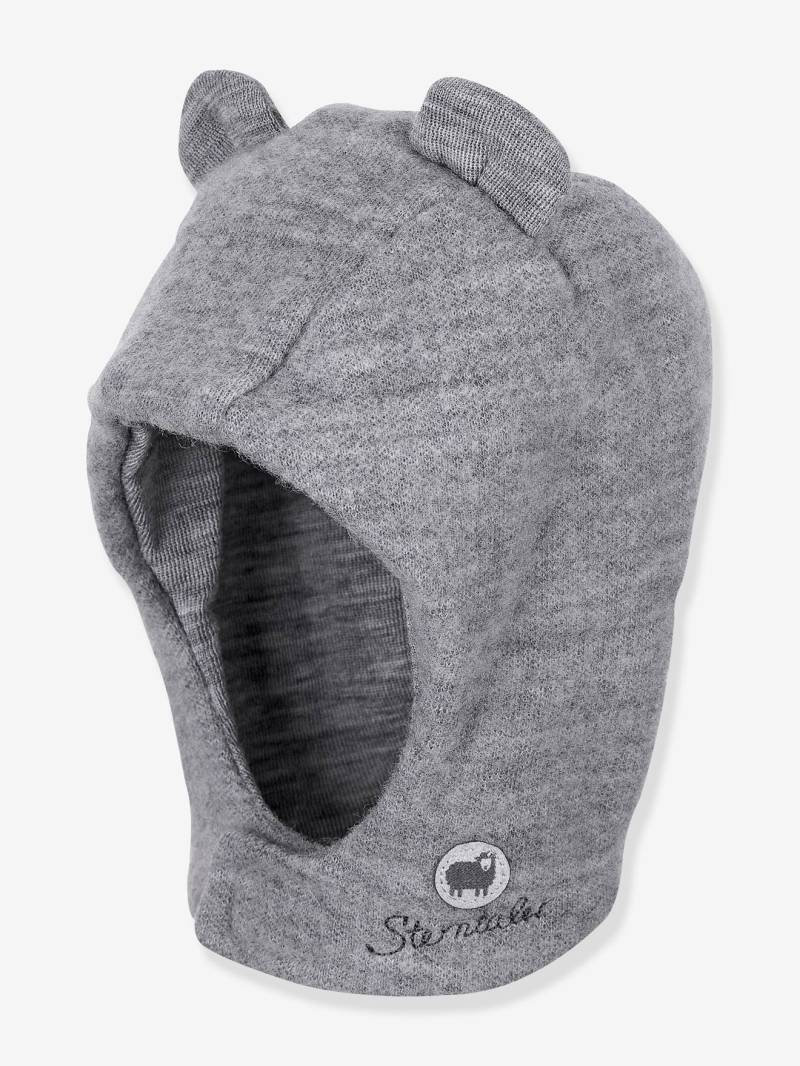 Schalmütze mit Ohren aus Merinowolle Kinder Sterntaler von Sterntaler