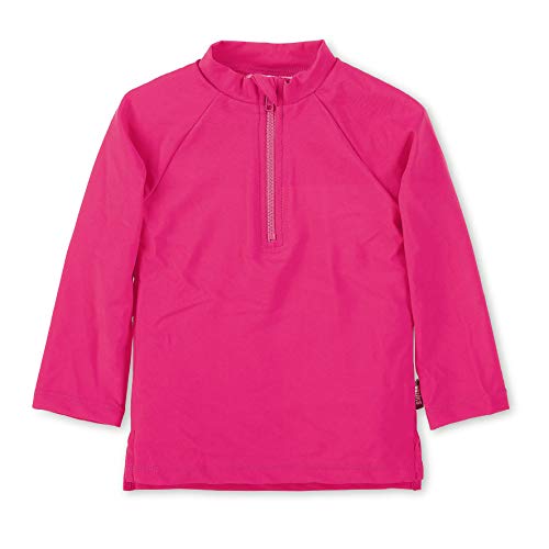 Sterntaler Mädchen Langarm-schwimmshirt Rash Guard Shirt, Magenta, 110-116 von Sterntaler