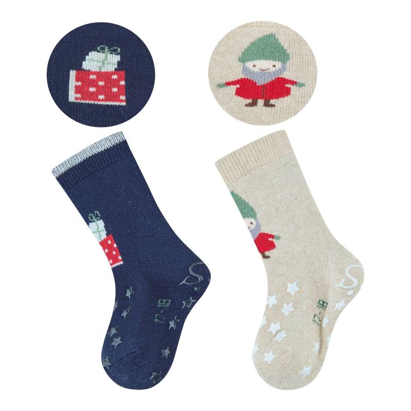 Sterntaler 2er-Pack ABS-Krabbelsocken Weihnachten von Sterntaler