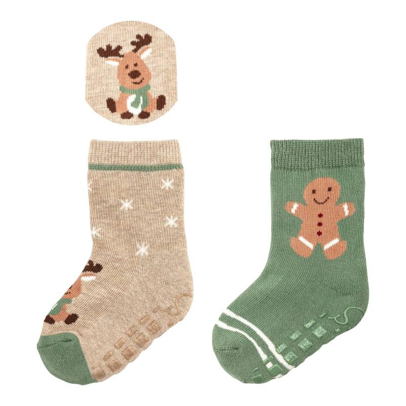 Sterntaler 2er-Pack ABS-Socken Weihnachten von Sterntaler