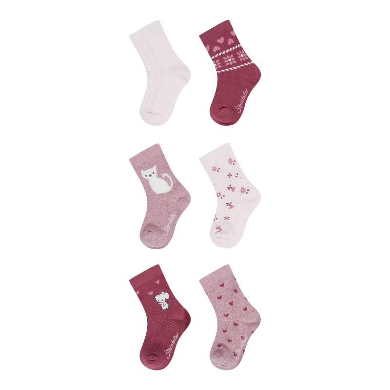 Sterntaler 6er-Pack Socken Herzen Tiere Blumen von Sterntaler