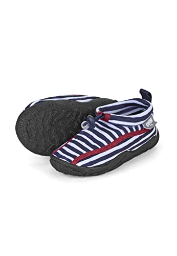 Sterntaler Jungen Aquaschuh Schildkröte Flacher Slipper, Marine, 30 EU von Sterntaler