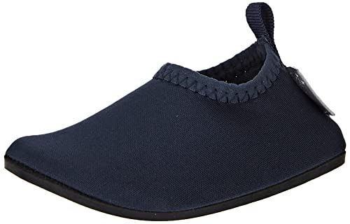 Sterntaler Baby - Jungen Aquasko Slipper, Marine, 19/20 EU von Sterntaler