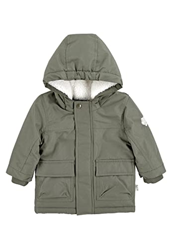 Sterntaler Baby - Jungen Baby Jacke Outdoor Babyjacke Eisbär Elia, Dunkelgrün, 68 von Sterntaler