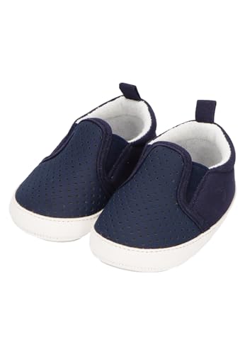 Sterntaler Babyschuh Farbmix für Jungen aus Kunstleder und Canvas - Schuhe mit aufgenähter rutschfester Sternensohle - Baby Schuhe aus hochwertigem Material - marine, 20 von Sterntaler