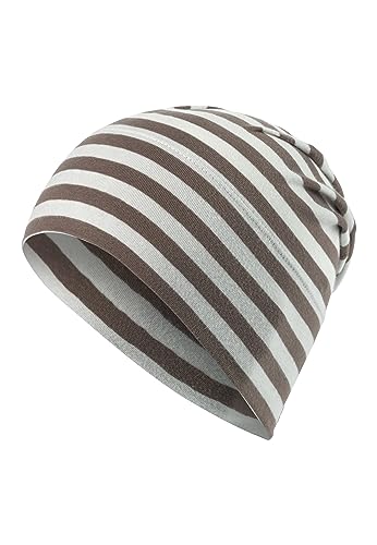 Sterntaler Baby Jungen GOTS Slouch-Beanie Mütze - Kinderbeanie aus Singlejersey Mit Streifen - Braun, 47 Sterntaler Baby Jungen GOTS Slouch-Beanie Mütze - Kinderbeanie aus Singlejersey Mit Streifen - Braun, 47 von Sterntaler