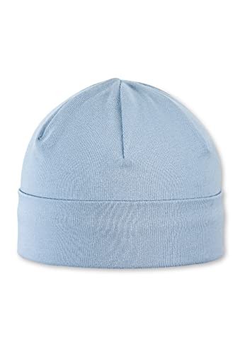 Sterntaler Baby Jungen Beanie Baby Organic Cotton Beanie - Beanie Baby, Kinderbeanie, Babymütze - aus Baumwolle mit Bindeband - bleu, 41 von Sterntaler