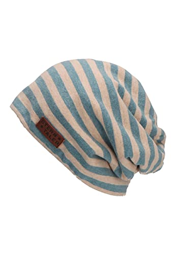 Sterntaler Baby Jungen Slouch-Beanie Ringel Mütze - Gefüttert Mit Weichem Baumwoll-Fleece - Blau, 49 von Sterntaler