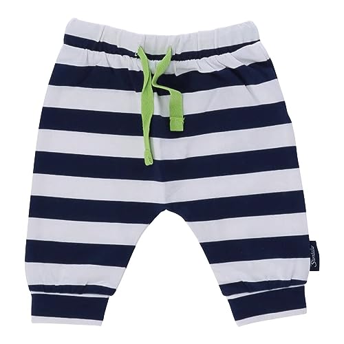 Sterntaler Baby-Jungen Blockstreifen Hose, Marine, 56 von Sterntaler