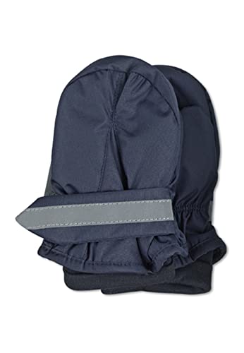 Sterntaler Fäustel für Kinder, Handschuhe, Wasserabweisend und reflektierend, Alter: 12-18 Monate, Größe: 1, Blau (Marine) von Sterntaler