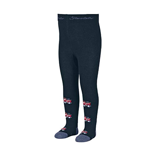 Sterntaler Baby - Jungen Feuerwehr Strumpfhose, Marine, 86 EU von Sterntaler