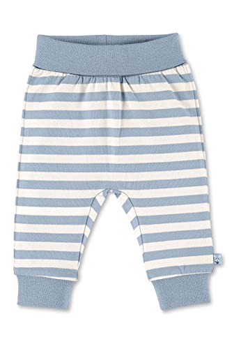 Sterntaler Baby Jungen Hose Baby GOTS Hose Emmi - Baby Hose, Kinder-Hose, Baby-Hose - mit "Mitwachsbund" und Stickerei - bleu, 56 von Sterntaler