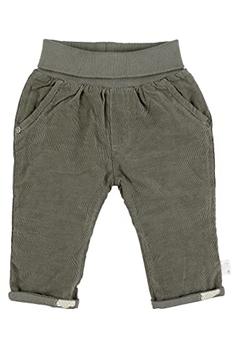 Sterntaler Baby - Jungen Hose Baby Hose Cord Eisbär Elia, Dunkelgrün, 56 von Sterntaler