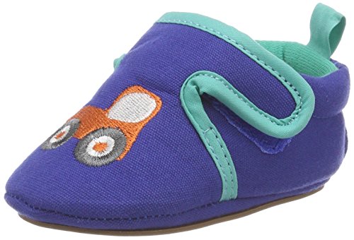 Sterntaler Baby-Schuh mit rutschfesten Sohlen für Jungen, Alter: 6-9 Monate, Größe: 18, Farbe: Blau, Art.-Nr.: 2301863 von Sterntaler