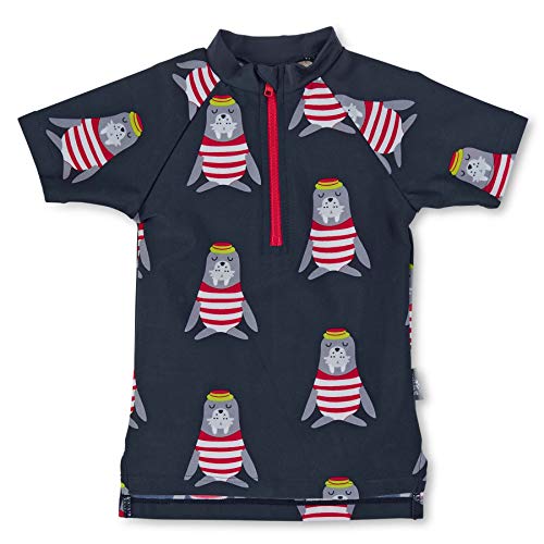 Sterntaler Baby - Jungen Kurzarm-Schwimmshirt, UV-Schutz 50+, Größe: 86/92 (12 - 24 M), Farbe: Marine von Sterntaler