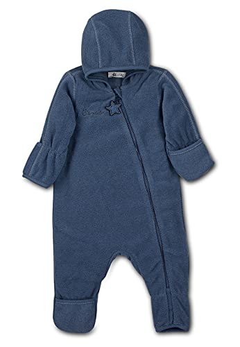 Sterntaler Unisex Baby Overall, Blau (Tintenblau Melange), 56 von Sterntaler